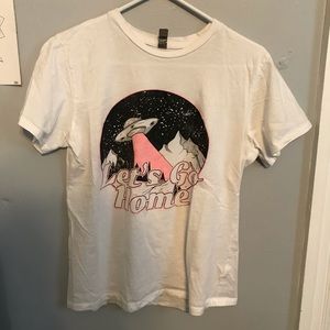 “Let’s go home” tee shirt